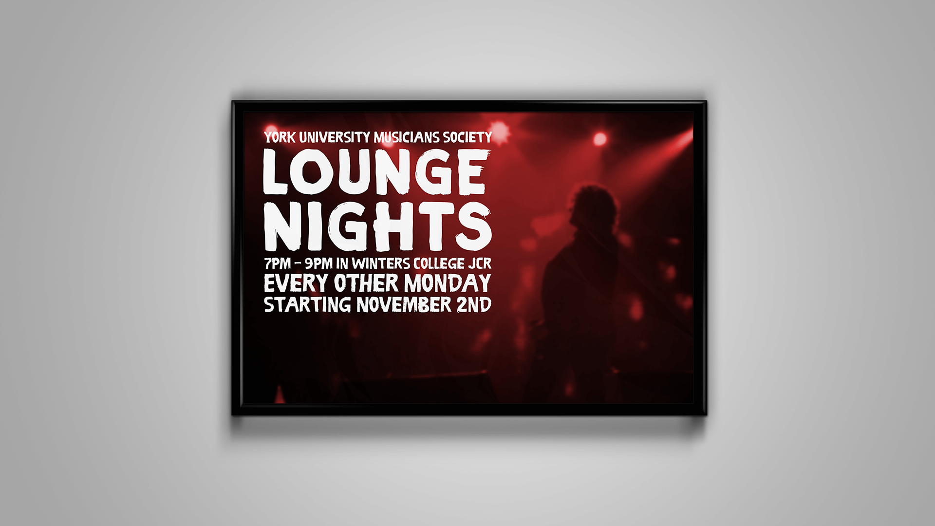 Lounge Night Poster