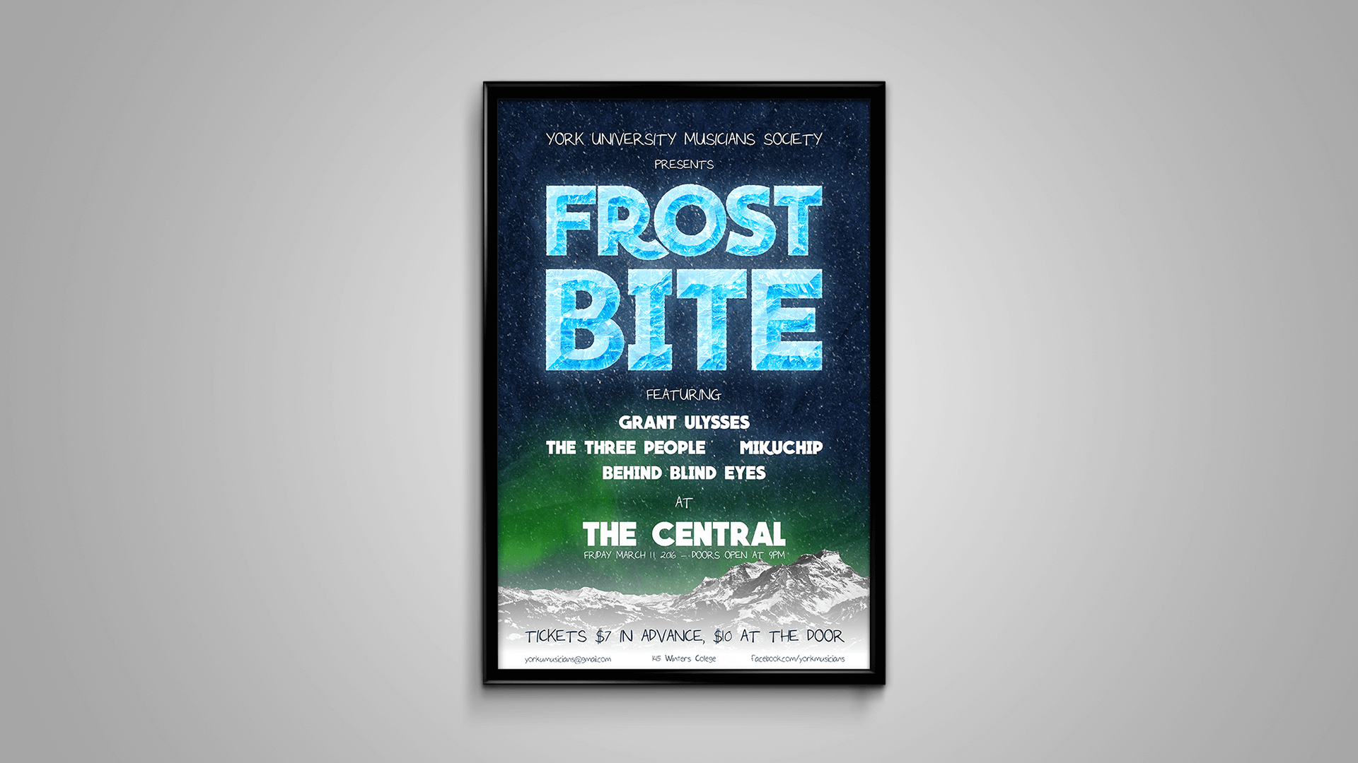 Frost Bite Poster